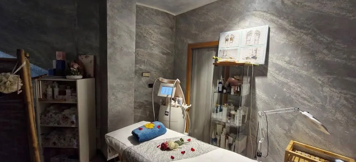 La cabina del centro Essenza di Rosa